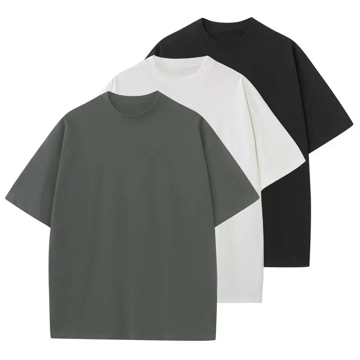 3-Pack Premium 180 GSM T-Shirts (S, Black)